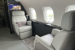 Privatjet Sitzmöglichkeiten